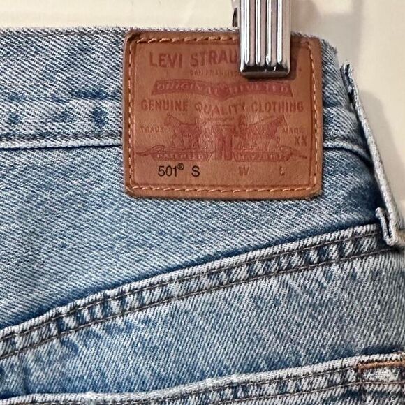 Levi's 501 100% Cotton Skinny Blue Jeans - Picture 5 of 8